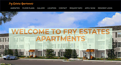 Desktop Screenshot of fryestatesapts.com